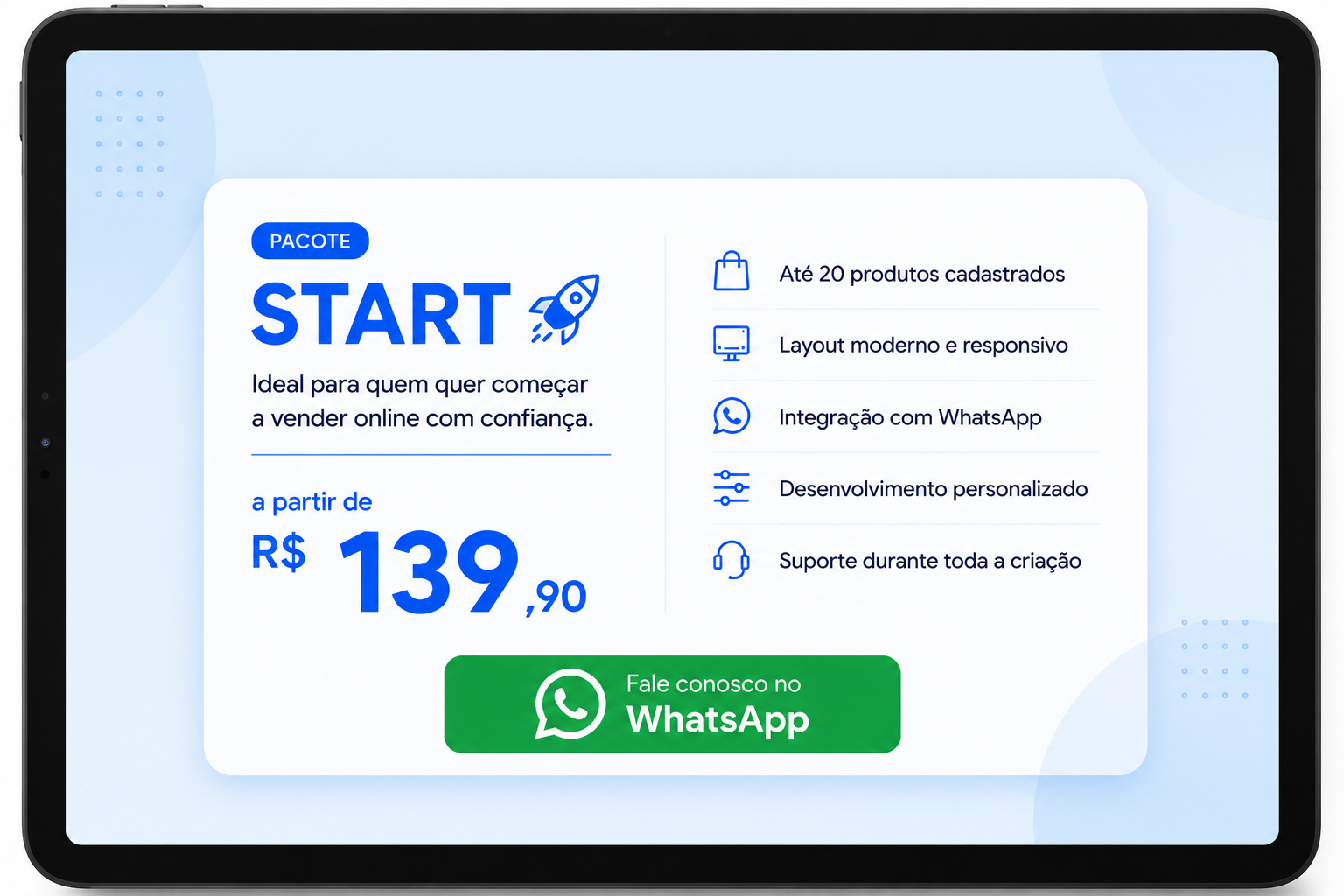 Criação de Loja Virtual